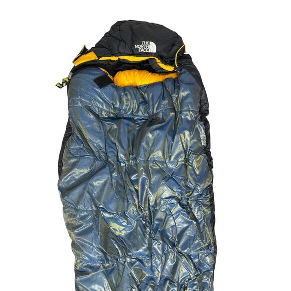 The North Face Cat's Meow 3D Sleeping Bag - Blue Long Right - Picture 6 of 11